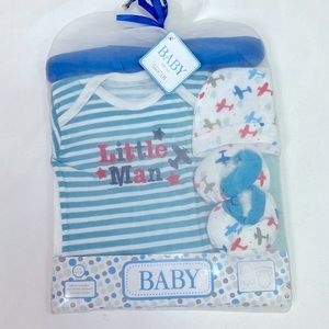 #1214 Baby Boy’s Gift Set | Size: 0-6M